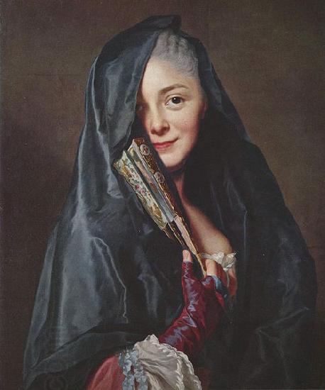 Alexander Roslin The Lady with the Veil oil painting picture